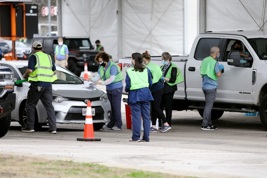 Austin Public Health To Launch Pilot Drive Thru Vaccine Site KUT  - Circuit Of The Americas Vaccine Schedule