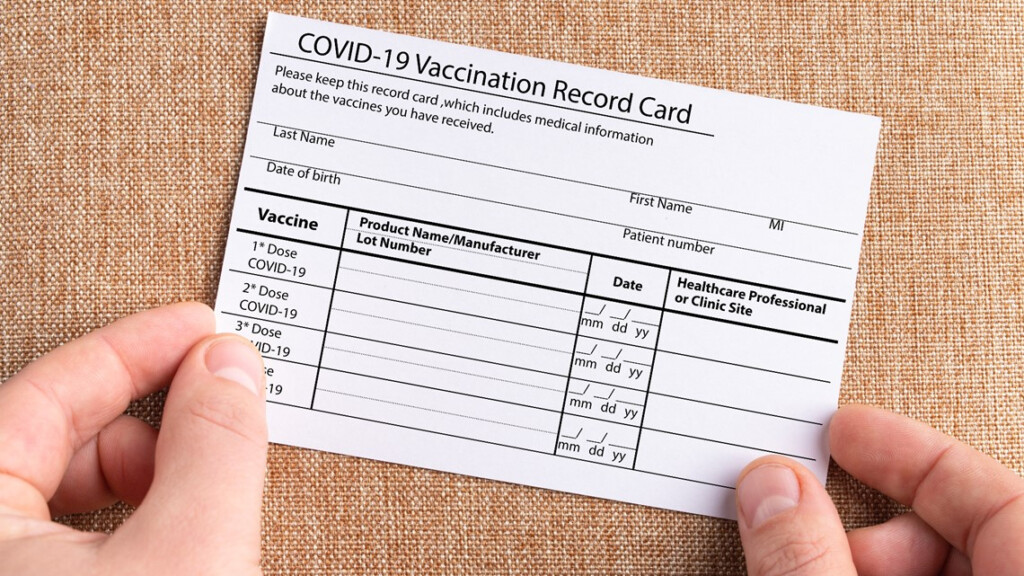 CDC Coronavirus Vaccine Card What You Need To Know King5 - King County Vaccination Schedule