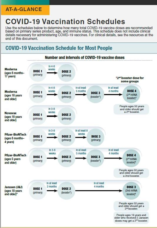 COVID 19 Vaccination Schedules Lower Elwha Klallam Tribe - Spaced Out Vaccination Schedule