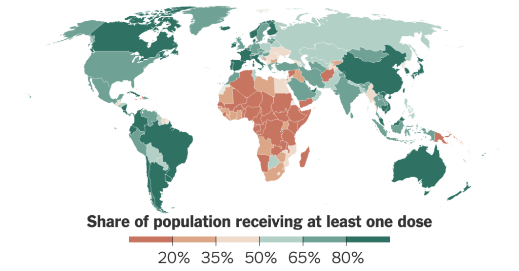 Covid World Vaccination Tracker The New York Times - Europe Vaccine Schedule Vs Us