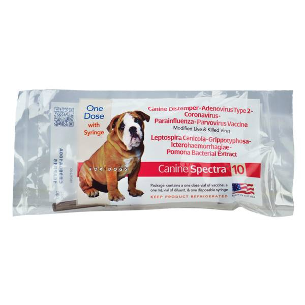 Durvet Canine Spectra 10 One Dose Vaccine 052033 Blain s Farm Fleet - Spectra 10 Vaccine Schedule