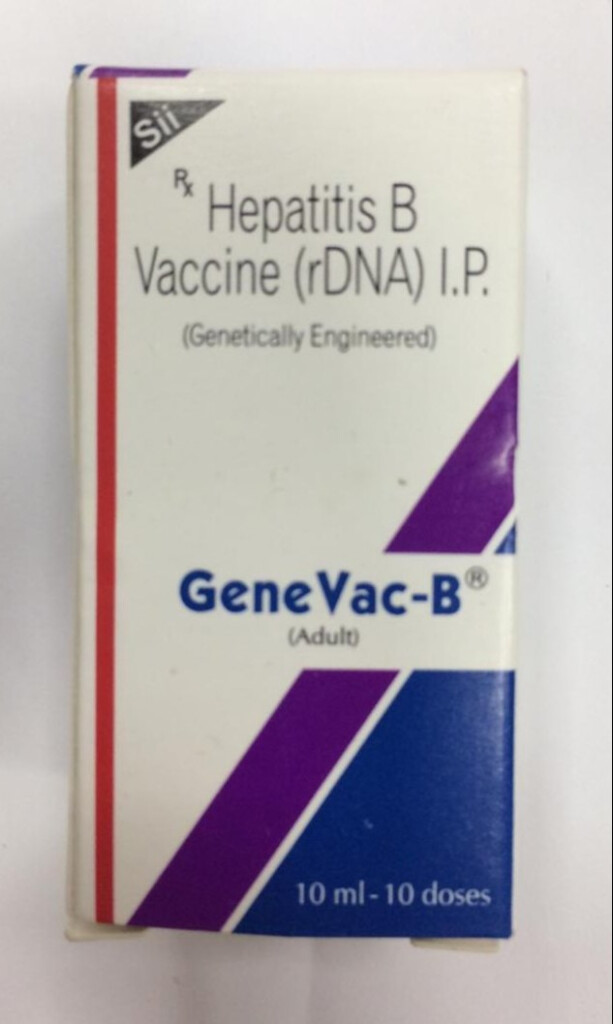 GeneVac B Adult Vaccine Hepatitis B Vaccine rDNA I P 10 Ml  - Genevac B Vaccine Schedule