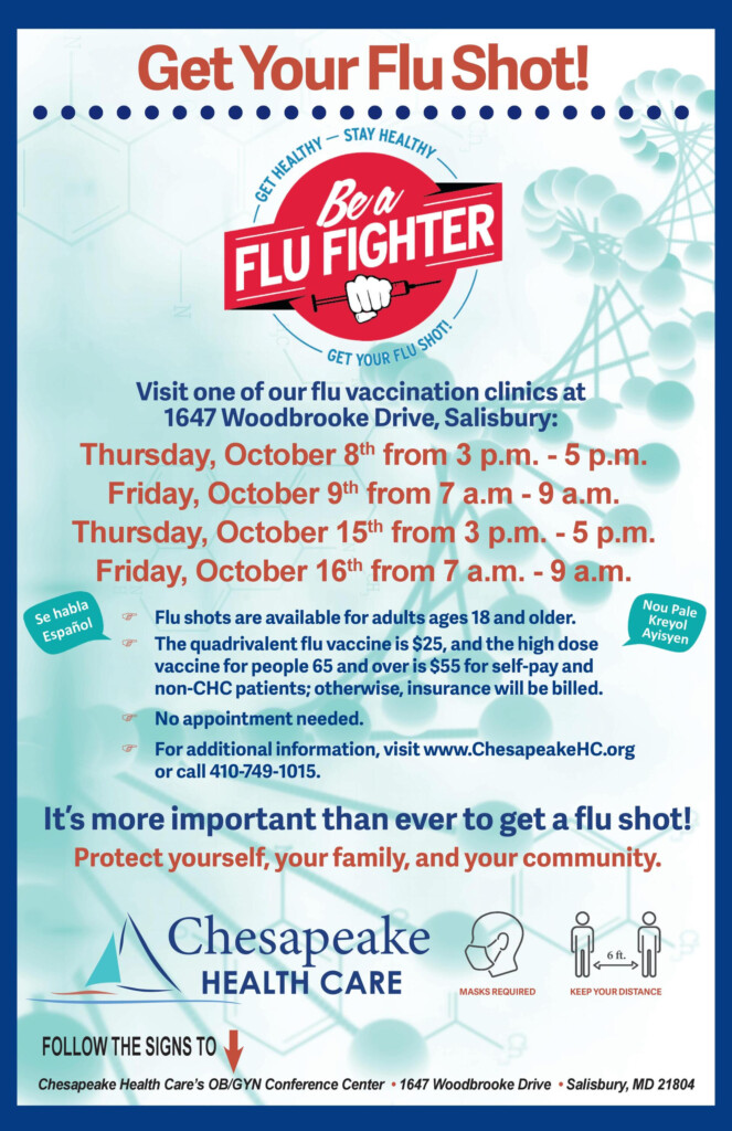 Get Your Flu Shot  - Flu Shot Vaccine Schedule