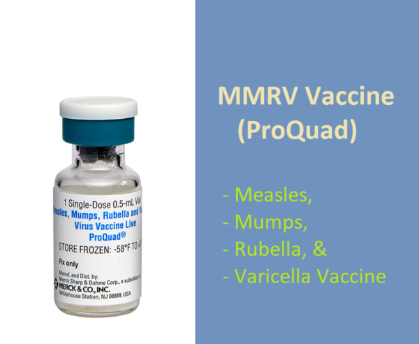 MMRV Vaccine ProQuad Use Dose Schedule Side Effects - Mmr Varicella Vaccine Schedule