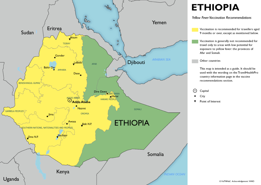 NaTHNaC Ethiopia - Epi Vaccination Schedule In Ethiopia