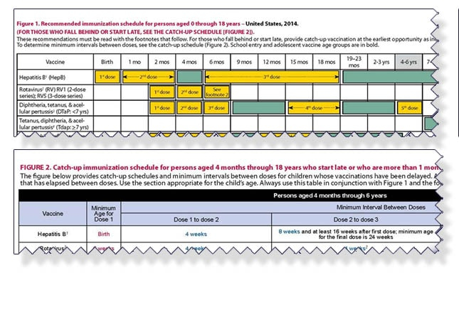 Pediatric Vaccinations Do You Know The Recommended Schedules  - Hepatitis B Vaccination Schedule In Dialysis Patients