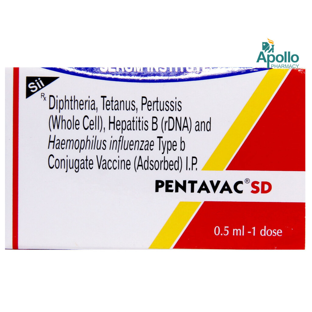 Pentavac Sd 0 5ml Vaccine Price Uses Side Effects Composition  - Pentavalent Vaccine Schedule