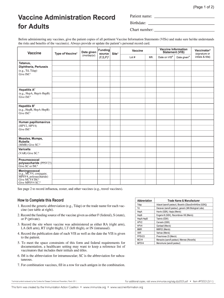 Printable Immunization Record Forms Fill Out And Sign Printable PDF  - Havanese Vaccination Schedule