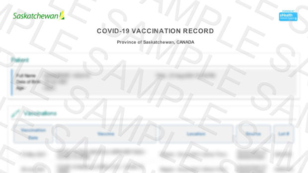 Sask Health Authority On COVID 19 Booster Shots CTV News - Sask Vaccination Schedule