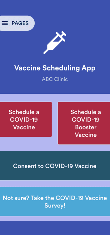 Vaccine Scheduling App Template Jotform - Banner Vaccine Scheduling