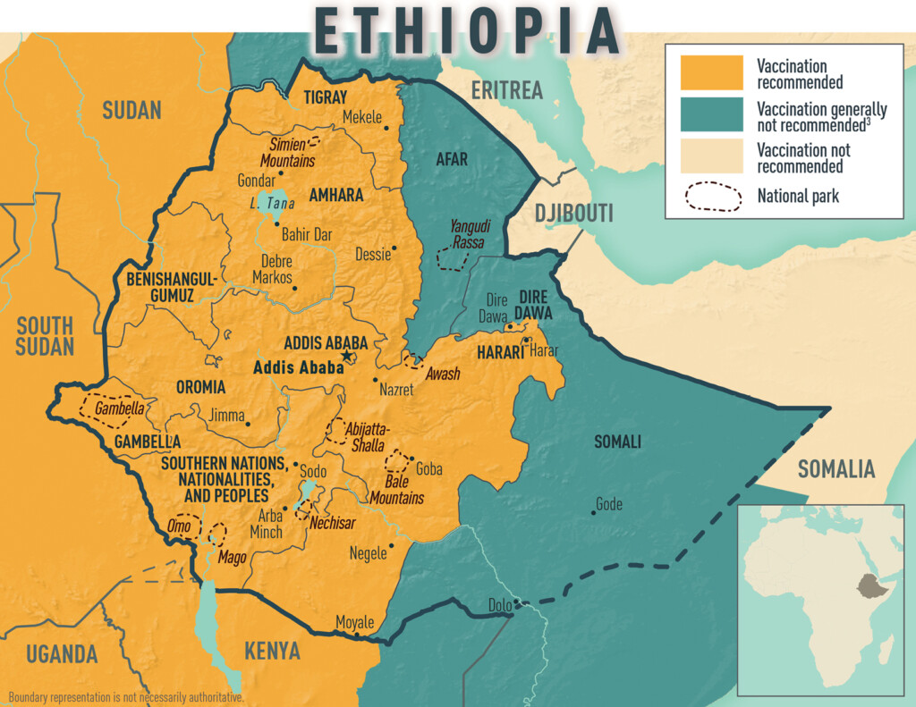 Yellow Fever Vaccine Malaria Prevention Information By Country CDC  - Ethiopia Vaccine Schedule