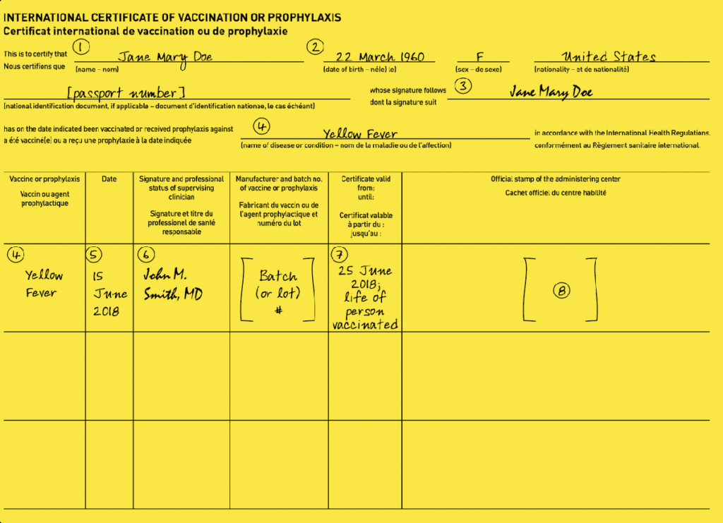 Yellow Fever Vaccine NYC Travel Medicine Consultations - Nyc Vaccine Scheduling