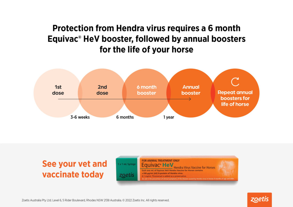 Zoetis - Hendra Vaccination Schedule